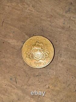 058 2002 Italy Euro 50 Cents Marcus Aurelius Coin, BRILLIANT CIRC VERY RARE