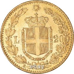 #1040842 Coin, Italy, Umberto I, 20 Lire, 1881, Rome, AU, Gold, KM21