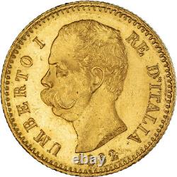 #1110983 Coin, Italy, Umberto I, 20 Lire, 1882, Rome, AU, Gold, KM21