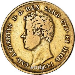#1111652 Coin, ITALIAN STATES, SARDINIA, Carlo Alberto, 20 Lire, 1841, Genoa