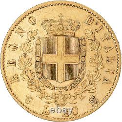 #1112564 Coin, Italy, Vittorio Emanuele II, 20 Lire, 1865, Torino, AU, G, old