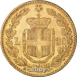 #1120457 Coin, Italy, Umberto I, 20 Lire, 1881, Rome, AU, Gold, KM21