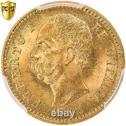 #1120496 Coin, Italy, Umberto I, 20 Lire, 1882, Rome, PCGS, MS65, MS(65-70), G
