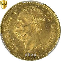 #1120564 Coin, Italy, Umberto I, 20 Lire, 1882, Rome, PCGS, MS64, MS(64), Gold