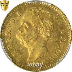 #1120565 Coin, Italy, Umberto I, 20 Lire, 1882, Rome, PCGS, MS64, MS(64), Gold