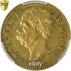 #1120567 Coin, Italy, Umberto I, 20 Lire, 1885, Rome, PCGS, AU58, AU(55-58), G