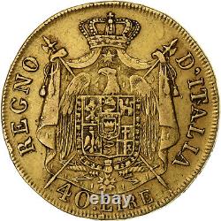 #1156517 Coin, ITALIAN STATES, KINGDOM OF NAPOLEON, Napoleon I, 40 Lire, 1808