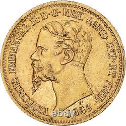 #1160413 Coin, ITALIAN STATES, SARDINIA, Vittorio Emanuele II, 20 Lire, 1856