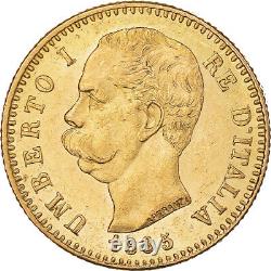 #1160416 Coin, Italy, Umberto I, 20 Lire, 1885, Rome, MS, Gold, KM21