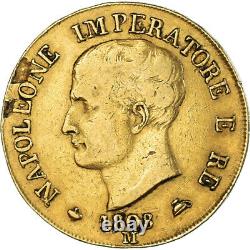 #1160987 Coin, ITALIAN STATES, KINGDOM OF NAPOLEON, Napoleon I, 40 Lire, 1808