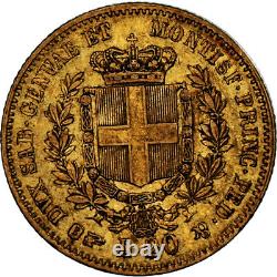 #1162095 Coin, ITALIAN STATES, SARDINIA, Vittorio Emanuele II, 20 Lire, 1857