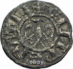 1194AD ITALY Kingdom of Sicily KING HENRY VI with CONSTANCE Coin EAGLE i79709