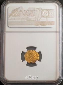 1250, Kingdom of Sicily, Frederick II. Gold 6 Tari Coin. (5.95gm!) NGC AU-55