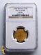 1266-1278 Italy Saluto d'oro Charles Gold Coin Naples FR-808 Graded by NGC AU58