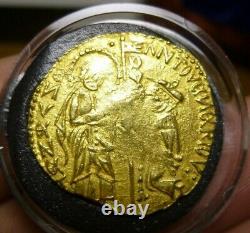 1284-1486, Doges of Venice, Ducat Gold Coin LOT OF 2 in wood case with COA