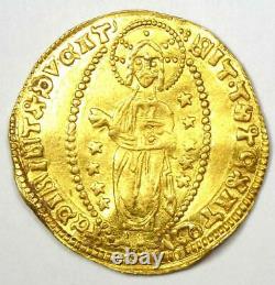 1343-54 Italy Andrea Dandalo Venice AV Ducat Gold Coin Good VF / XF