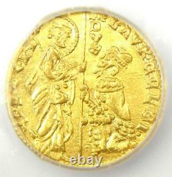 1361-65 Italy Lorenzo Celsi Venice AV Ducat Gold Coin ICG MS64 (BU UNC)