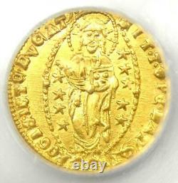 1361-65 Italy Lorenzo Celsi Venice AV Ducat Gold Coin ICG MS64 (BU UNC)