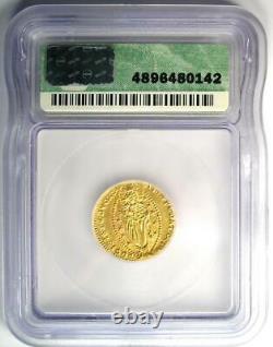 1365-1368 Italy Venice Gold AV Ducat Coin (1D) Certified ICG MS62 (BU UNC)