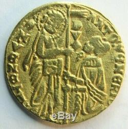 1382-1400 GOLD COIN Antonio Venier, Doge of Venice, Zecchino or Ducat