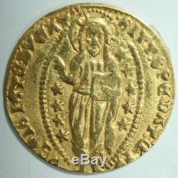 1382-1400 GOLD COIN Antonio Venier, Doge of Venice, Zecchino or Ducat