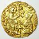 1382-1400 Italy Chios Imitative Gold Ducat Coin of Antonio Venier AU Details