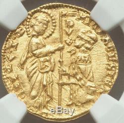 1400-13 Italian States Gold Ducat Venice Michael Steno BRILLIANT UNCIRCULATED