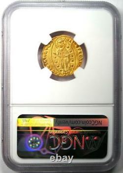 1400-13 Italy Venice Michael Steno Gold Ducat Coin Certified NGC MS64 (BU UNC)
