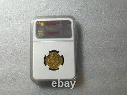 1400 Venice Doge Michele Steno Gold Zecchino Ducat Coin NGC MS62