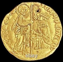 1414 -1423 Gold Venice Italy 1 Ducato Saint Mark Doge Tommaso Mocenigo Coin