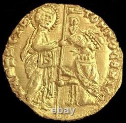 1414 -23 Gold Venice Italy Ducat Doge Tomaso Mocenigo St. Mark Coin