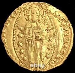1414 -23 Gold Venice Italy Ducat Doge Tomaso Mocenigo St. Mark Coin