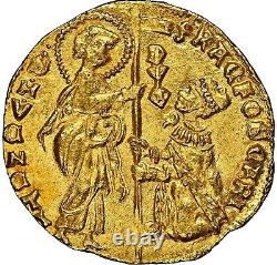 1423-57 Venice GOLD Ducat NGC MS-63 Doge Coin of Francesco Foscari