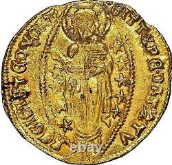 1423-57 Venice GOLD Ducat NGC MS-63 Doge Coin of Francesco Foscari