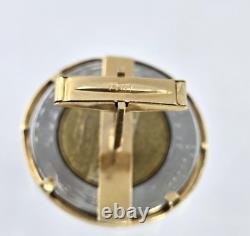 14k Gold Coin Cuff Links Italy 500 Lire Bi-Metallic Piazza Del Quirinale Rome 91