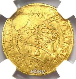 1552 Italy Papal States Gold Julius III S'Dor Coin NGC VF Details