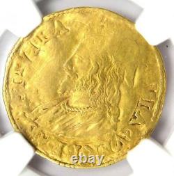 1552 Italy Papal States Gold Julius III S'Dor Coin NGC VF Details