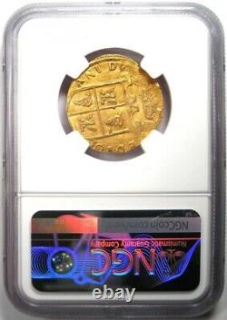 1588 Italy Milan Gold Philip II Doppia Gold Coin Certified NGC MS62 (BU UNC)