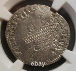 1618 ITALY Naples & Sicily 15 Granos NGC XF Details SCARCE Antique Castle Coin