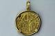 1659 Italy Zecchino 18K Gold Coin with Pendant History Artifact Certificate RARE
