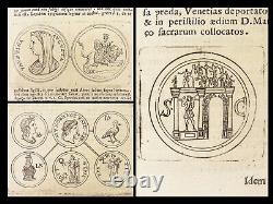 1683 Numismatics 1ed Ancient ROMAN COINS Morosini Illustrated Caesars Gold