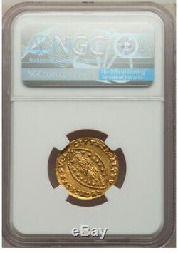 1684-88 Italian States Gold Zecchino Venice Marcantonio Giustiani NGC MS 62