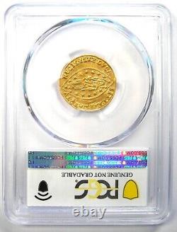 1741-52 Italy Venice Gold Zecchino 1Z. Certified PCGS Uncirculated Detail UNC MS