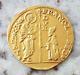 1752-1762 A. D. 995 gold ducat coin of Venice Doge Francesco Loredan zecchino