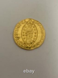 1752-62 Gold Coin Venice Italy Zecchino Ducat Francesco Loredano