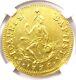1754 Italy Tuscany Gold Ruspone 3 Zecchini Coin 3Z Certified NGC XF Details