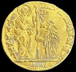 1779-1789 Gold Republic Of Venice Zecchino Doge Paolo Renier St. Mark Coin