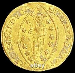 1779-1789 Gold Republic Of Venice Zecchino Doge Paolo Renier St. Mark Coin
