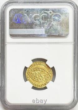 1779-1789 Gold Republic Of Venice Zecchino Doge Paolo Renier St. Mark Ngc Ms 65