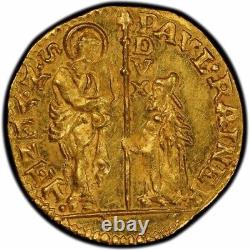 1779-89 Gold Coin Venice Italy Ducat Zecchino Paolo Rainier Fr. 1434 PCGS MS62